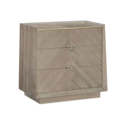 Classic Crossed Purposes Bedside Table