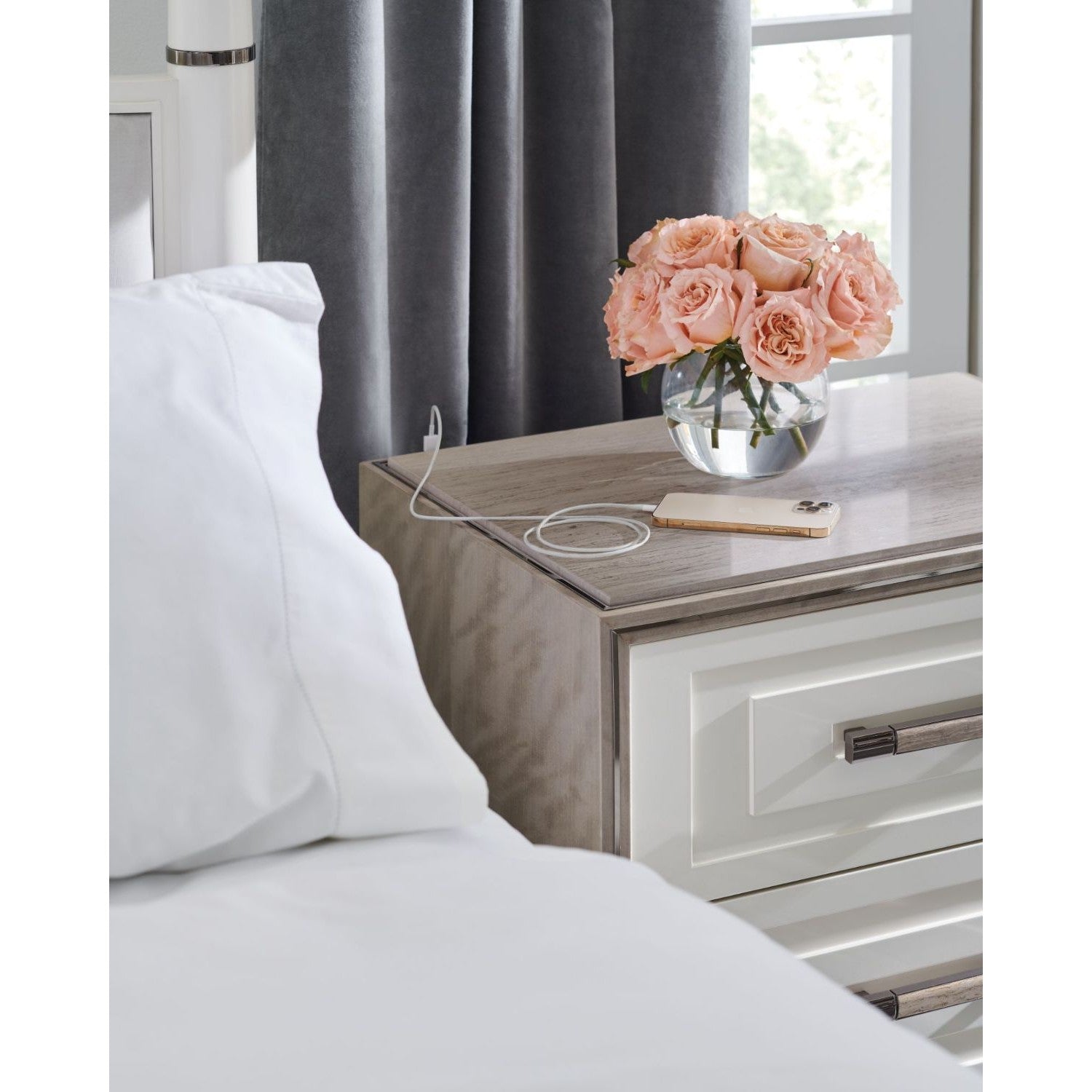 Classic I'm Impressed Bedside Table