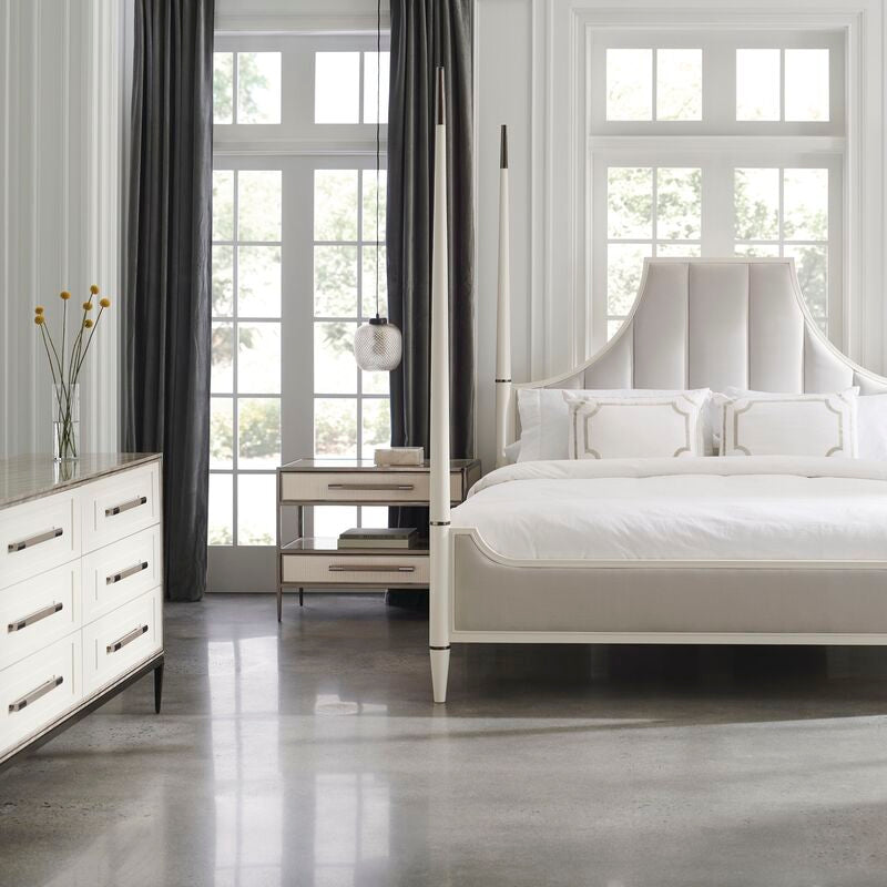 Dual Impressions Bedside Table