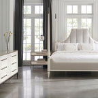 Dual Impressions Bedside Table