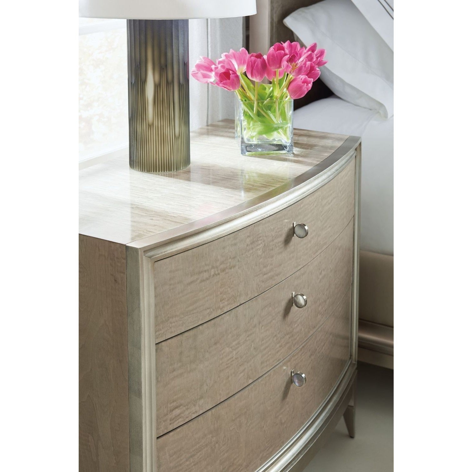 Classic Rise and Shine Bedside Table