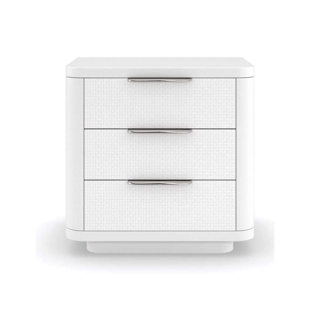 Classic Touch Base Bedside Table