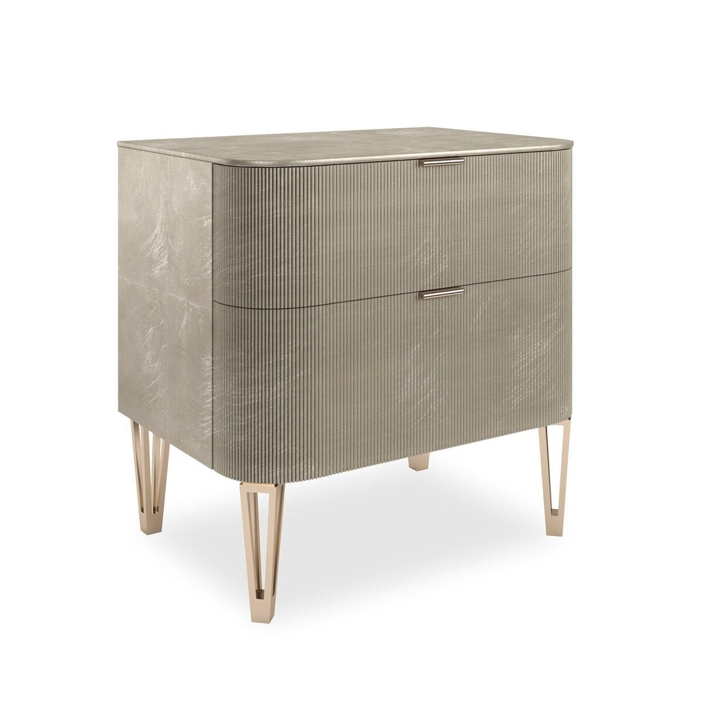 True Love 2 Drawer Small Bedside Table - Oracle