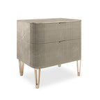 True Love 2 Drawer Small Bedside Table - Oracle
