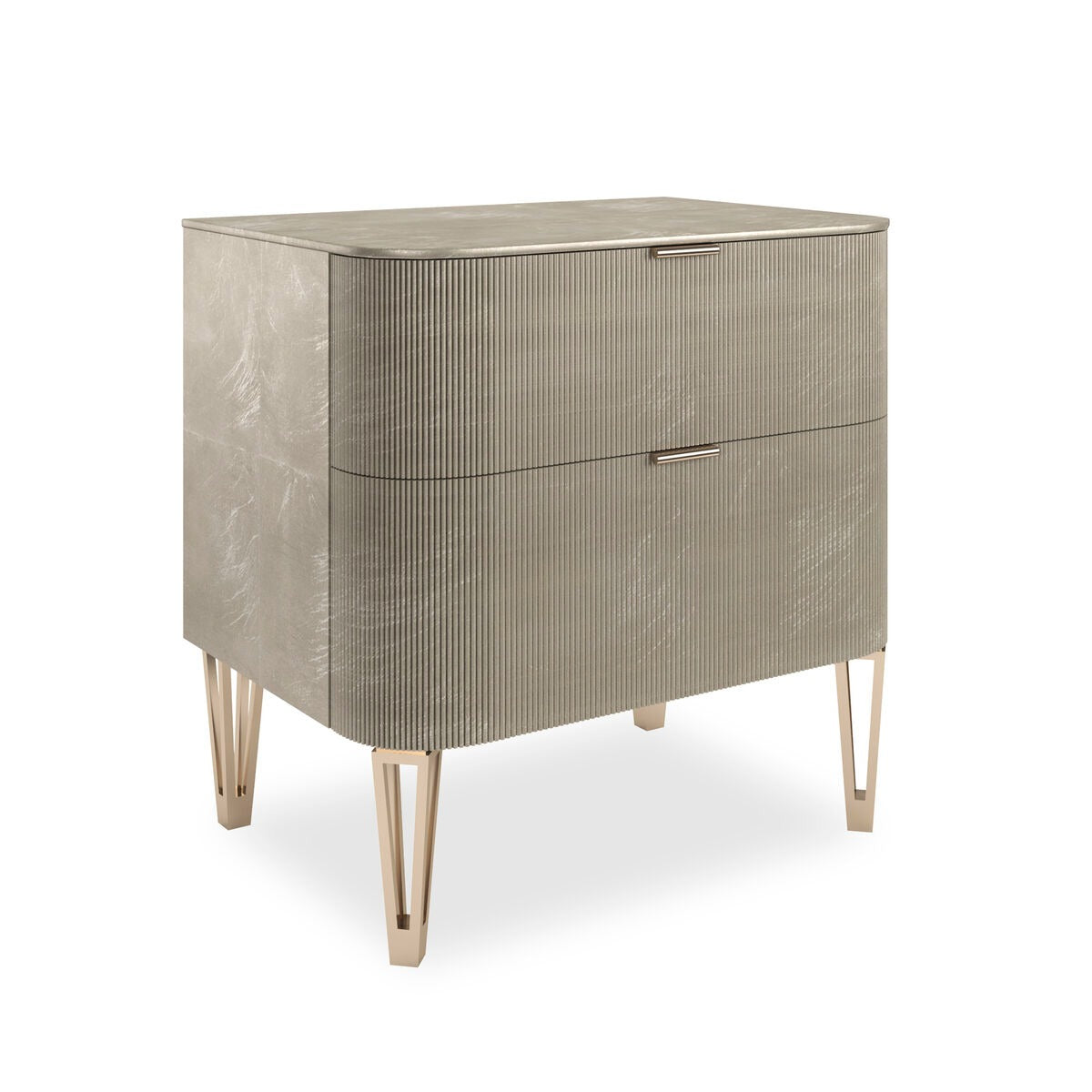 True Love 2 Drawer Small Bedside Table - Oracle
