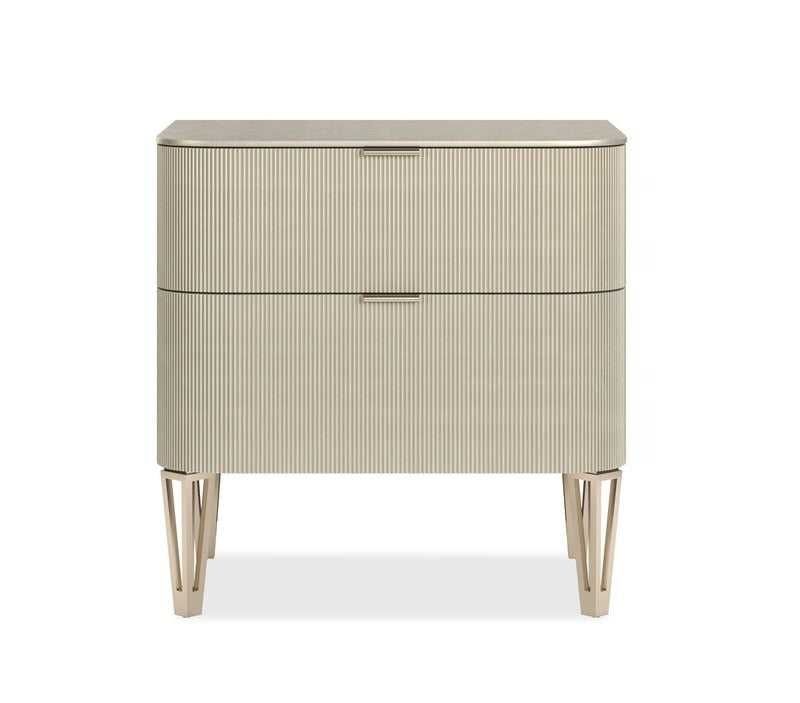 True Love 2 Drawer Small Bedside Table - Oracle