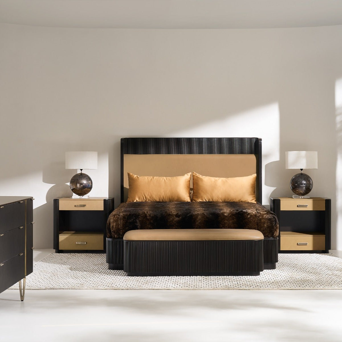 Love-Ly! Bedside Table - Chocolate