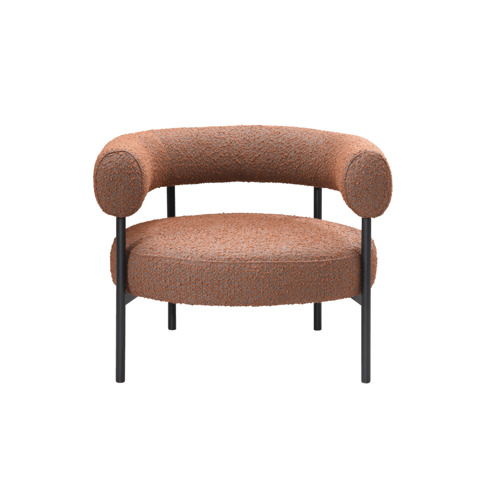 Eclipse Occasional Chair (Crib 5) - Burnt Orange