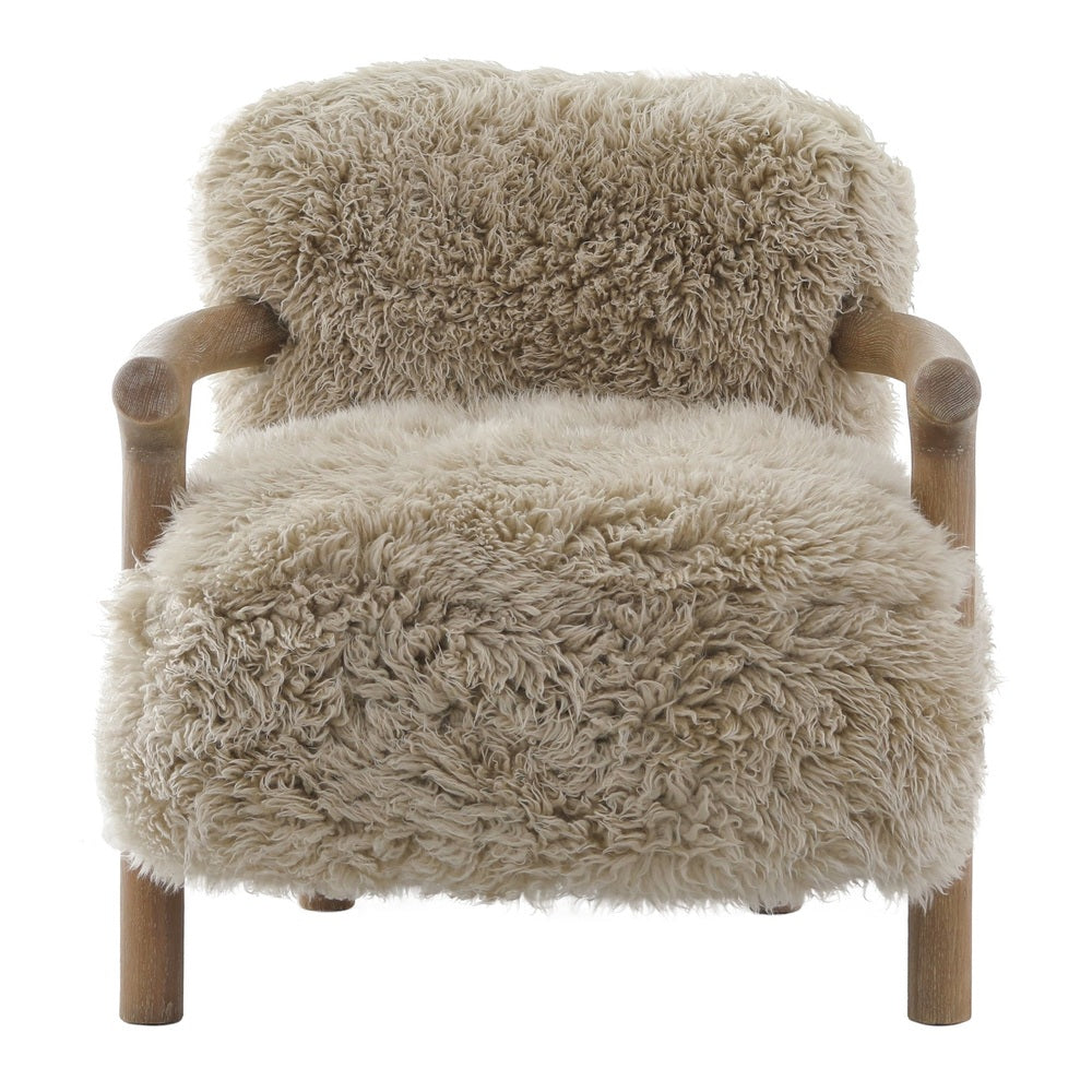 Baaab Faux Sheepskin Armchair