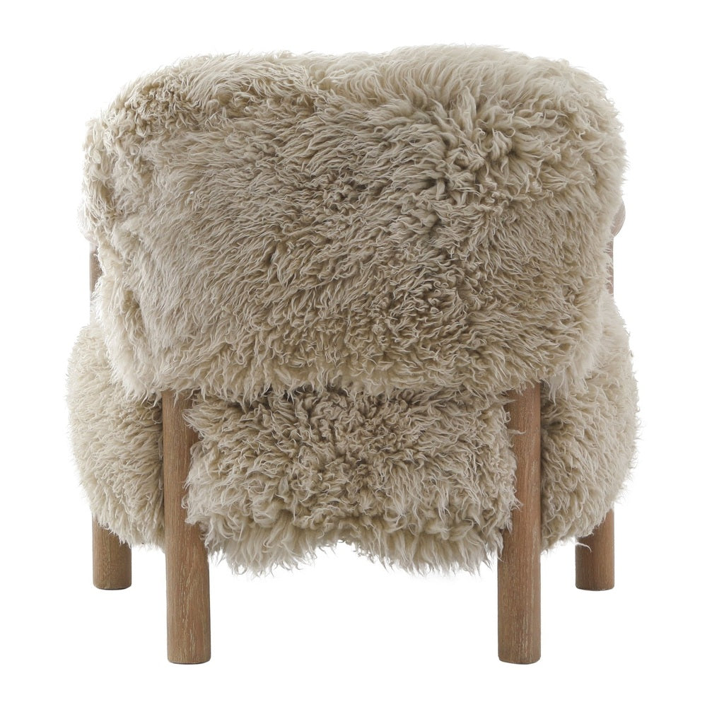 Baaab Faux Sheepskin Armchair