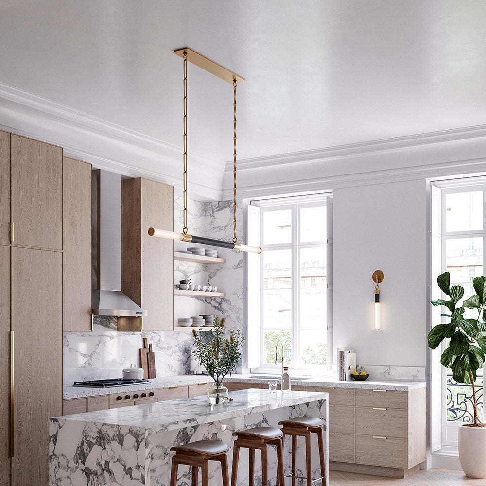 Huntington LED Island Light - Aged Old Bronze