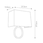 Indo Wall Light - Aged Iron