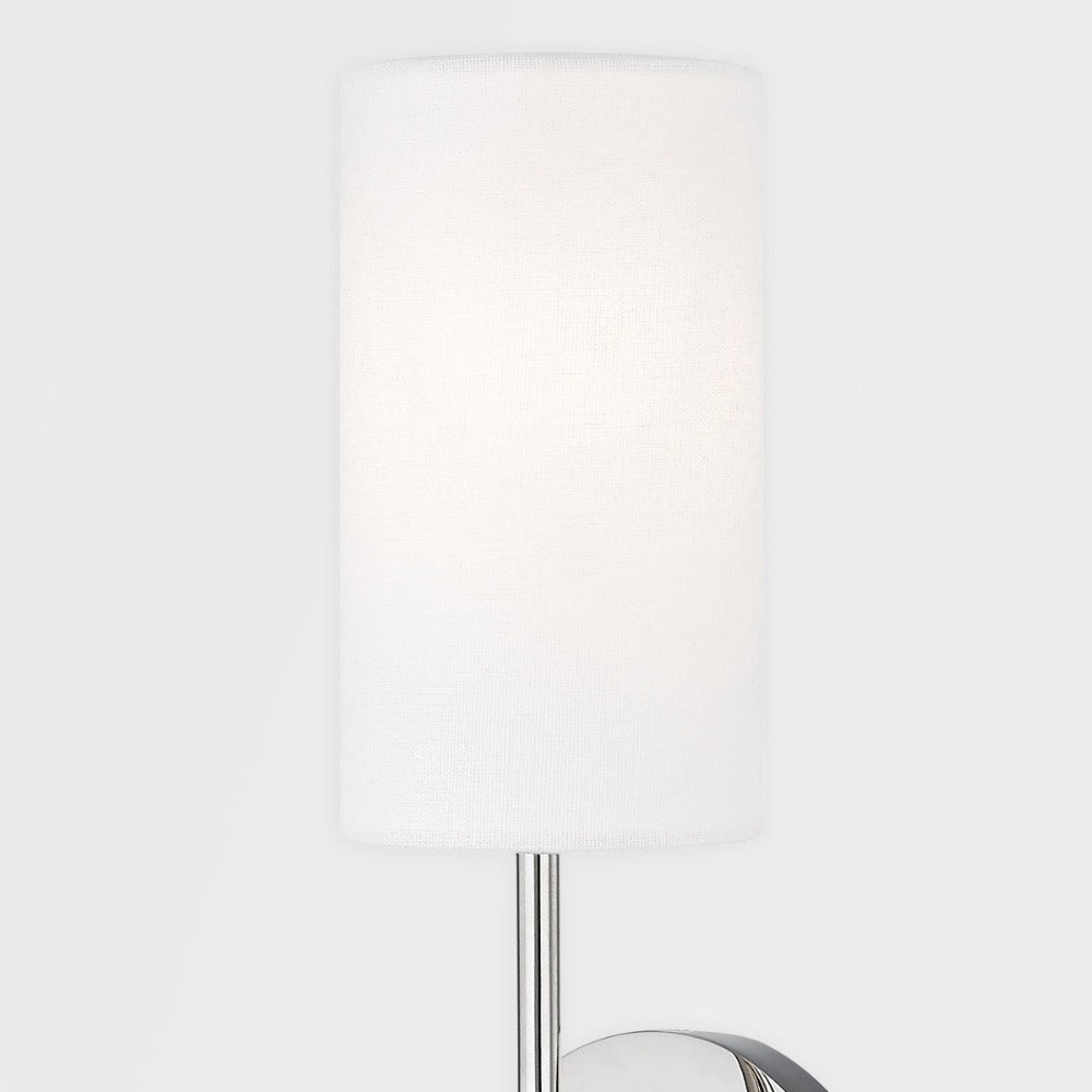 Olivia 1 Light Wall Sconce - Polished Nickel