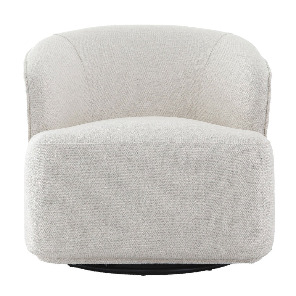 Stow Swivel Chair - Off-White