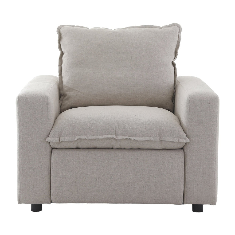 Bicester Recliner Armchair - Cream