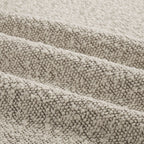 Halston Dining Chair | Speckled Stone Sustainable Boucle & Brass