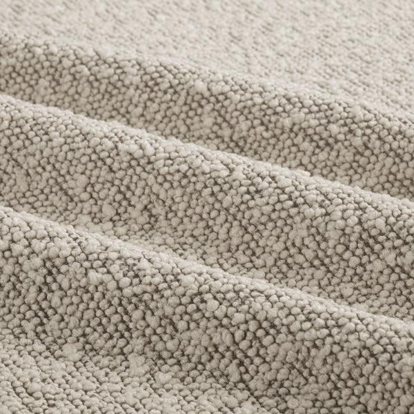 Juliana Carver Dining Chair | Speckled Stone Sustainable Boucle & Brass