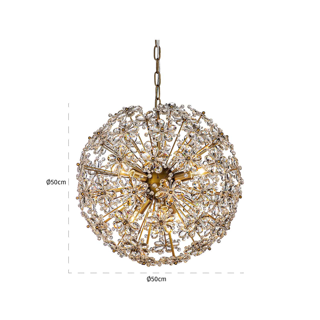 Cyntha Chandelier - Bronze