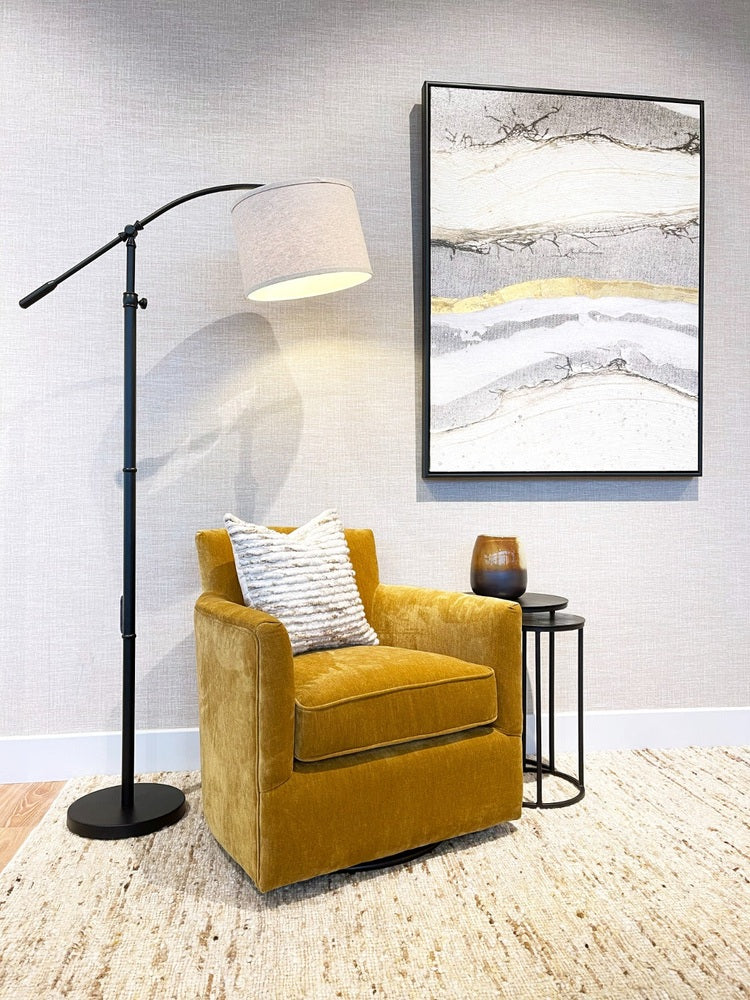 Paxford Swivel Chair - Sienna