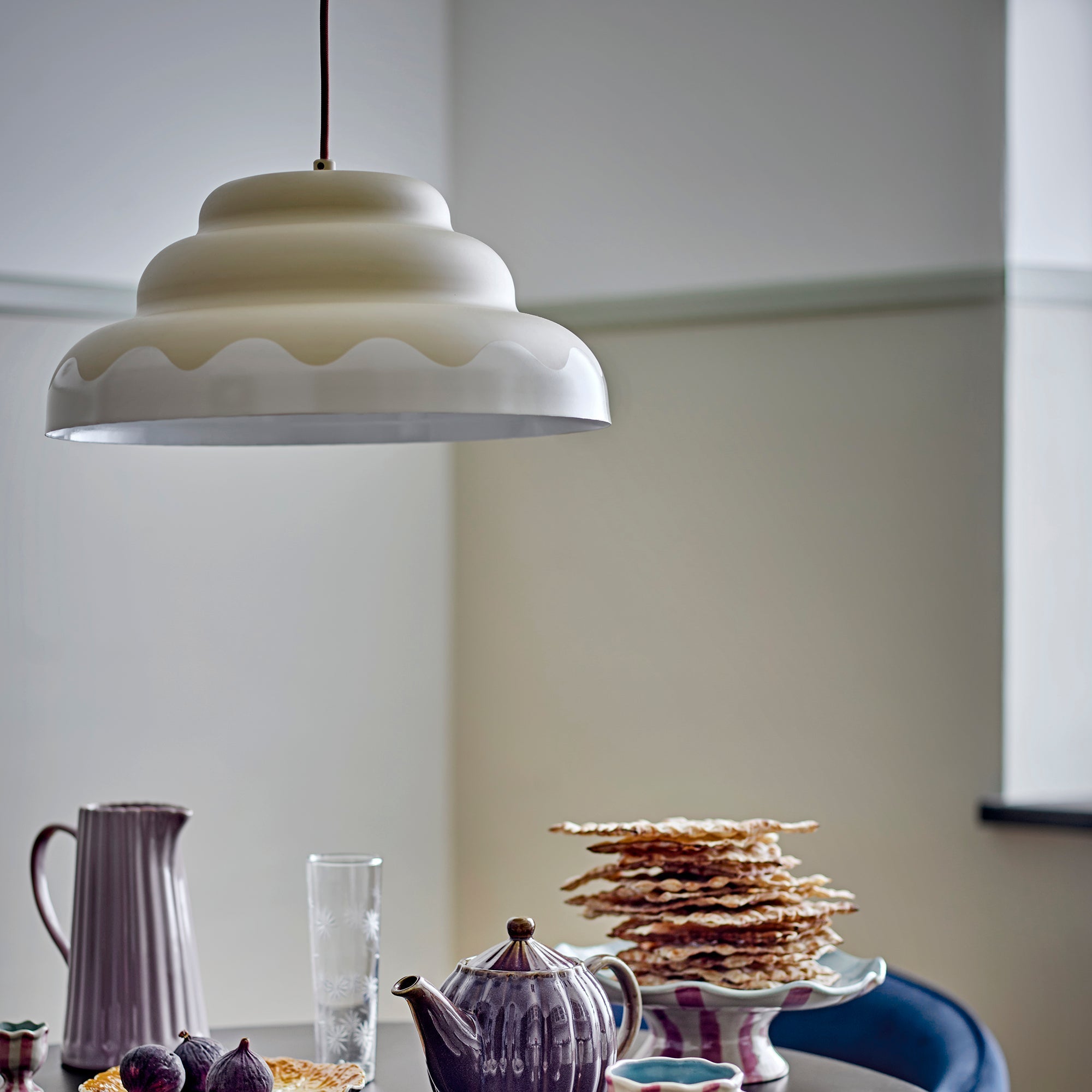 Lacya Pendant Lamp - Natural Metal