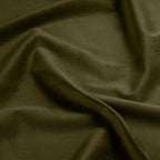 Nobu Dining Chair | Moss Green Sustainable Mohair Velvet & Walnut