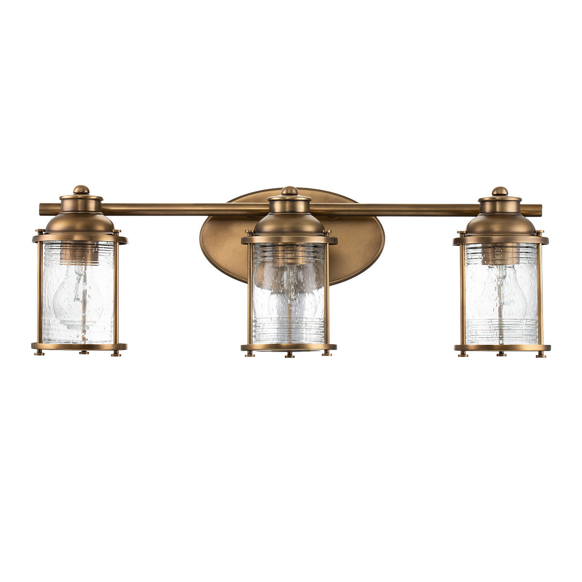 Ashland Bay 3 Light Wall Light - Brass