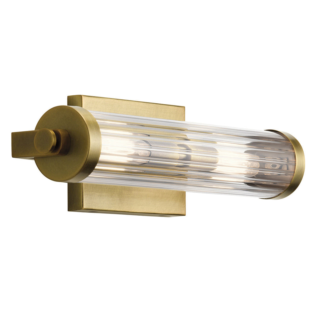 Azores 2 Light Wall Light - Brass