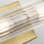 Azores 2 Light Wall Light - Brass