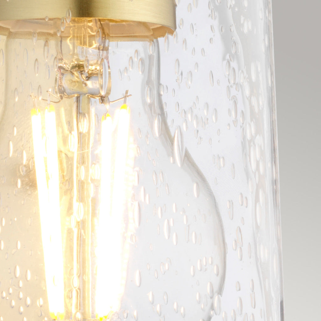 Braelyn 1 Light Wall Light - Brushed Brass