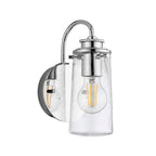 Braelyn 1 Light Wall Light - Polished Chrome