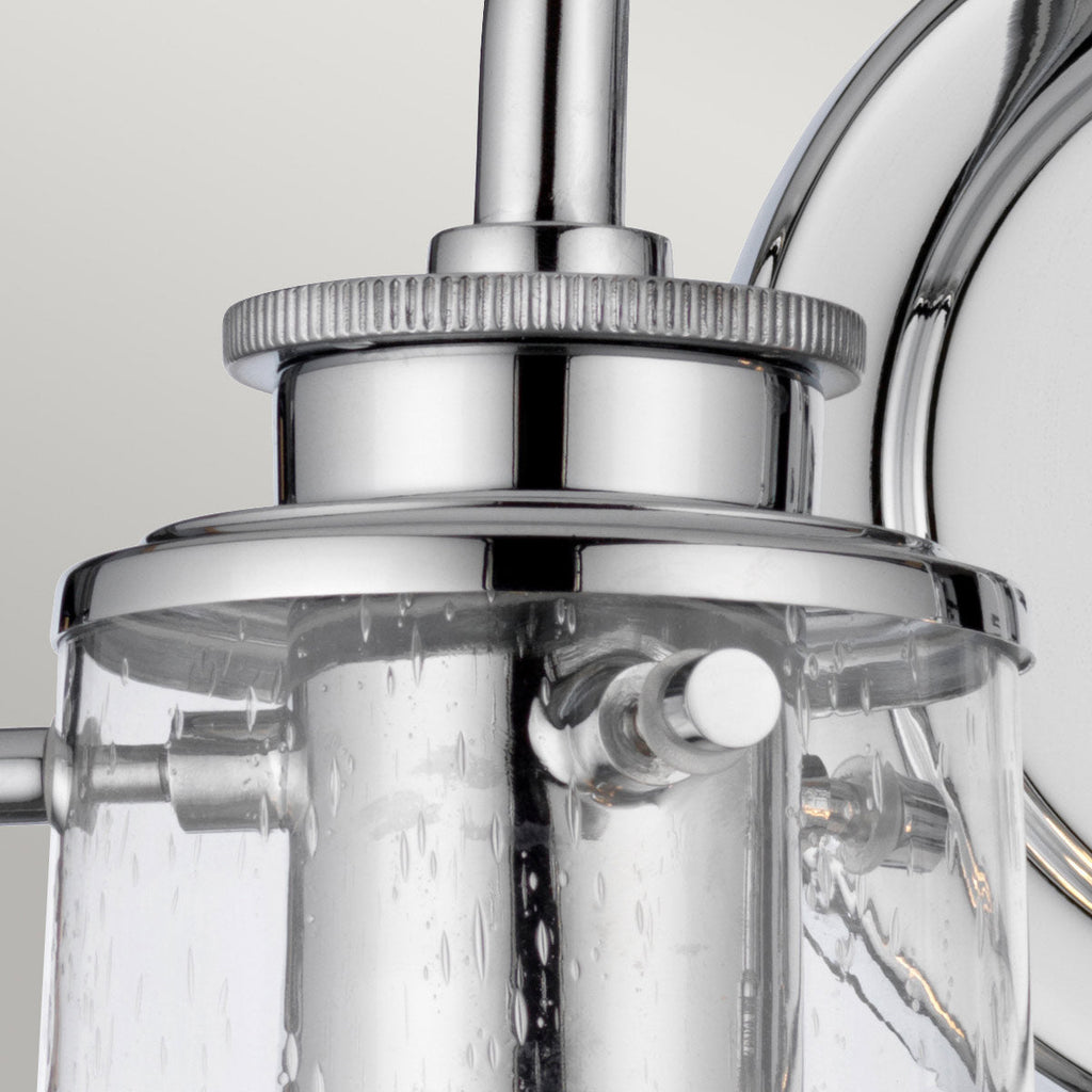 Braelyn 2 Light Wall Light - Polished Chrome