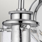 Braelyn 2 Light Wall Light - Polished Chrome