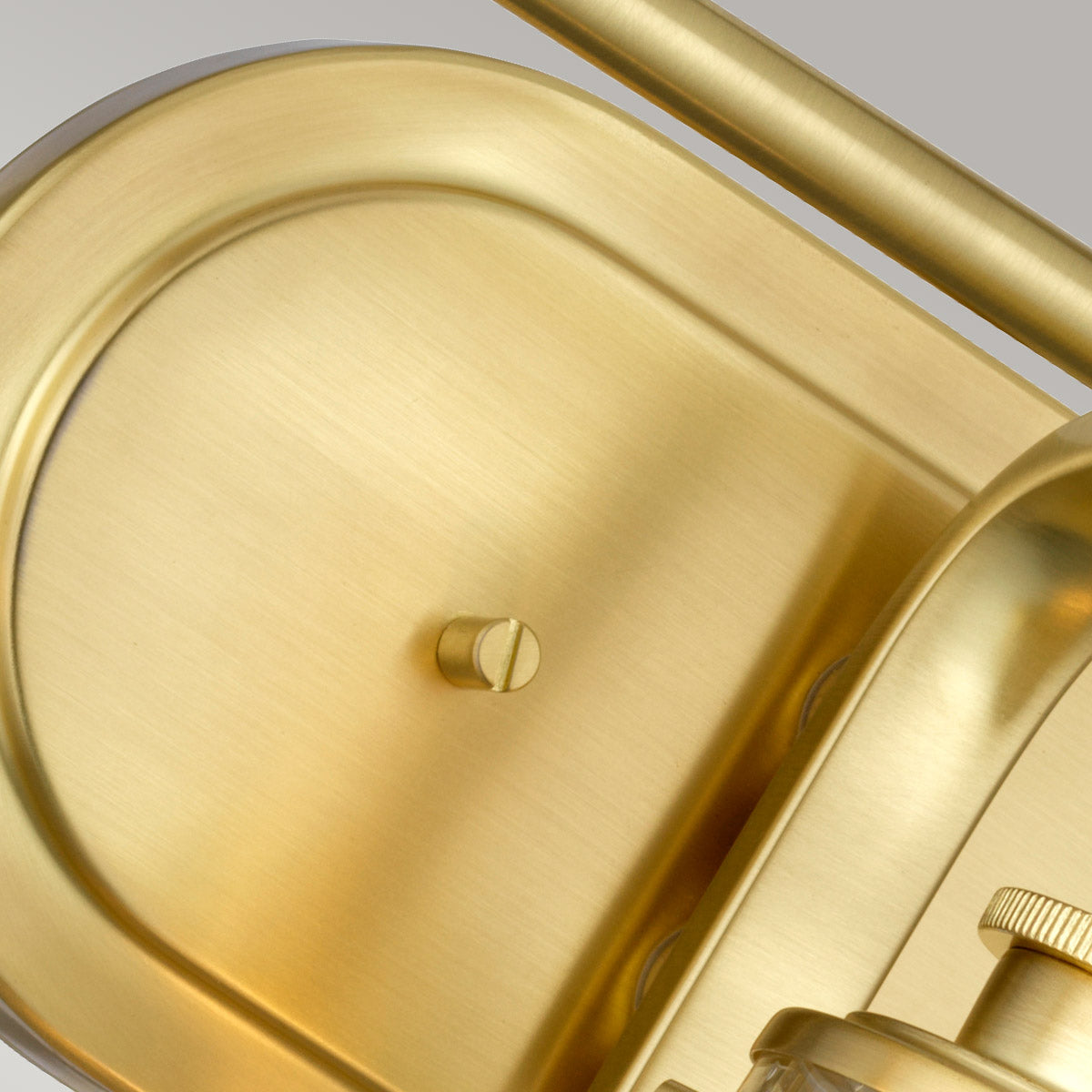 Braelyn 3 Light Wall Light - Brushed Brass