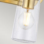 Braelyn 3 Light Wall Light - Brushed Brass