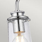 Braelyn 3 Light Wall Light - Polished Chrome