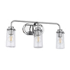 Braelyn 3 Light Wall Light - Polished Chrome
