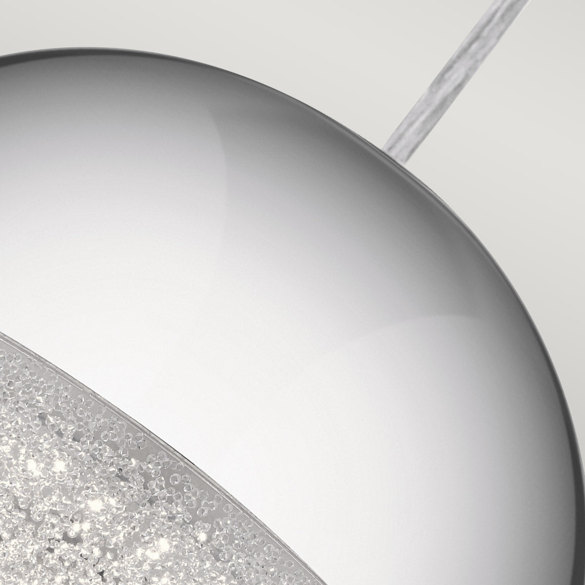 Moonlit LED Mini Pendant  - Chrome