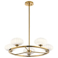 Pim 5 Light Chandelier  - Gold