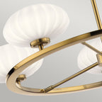 Pim 5 Light Chandelier  - Gold