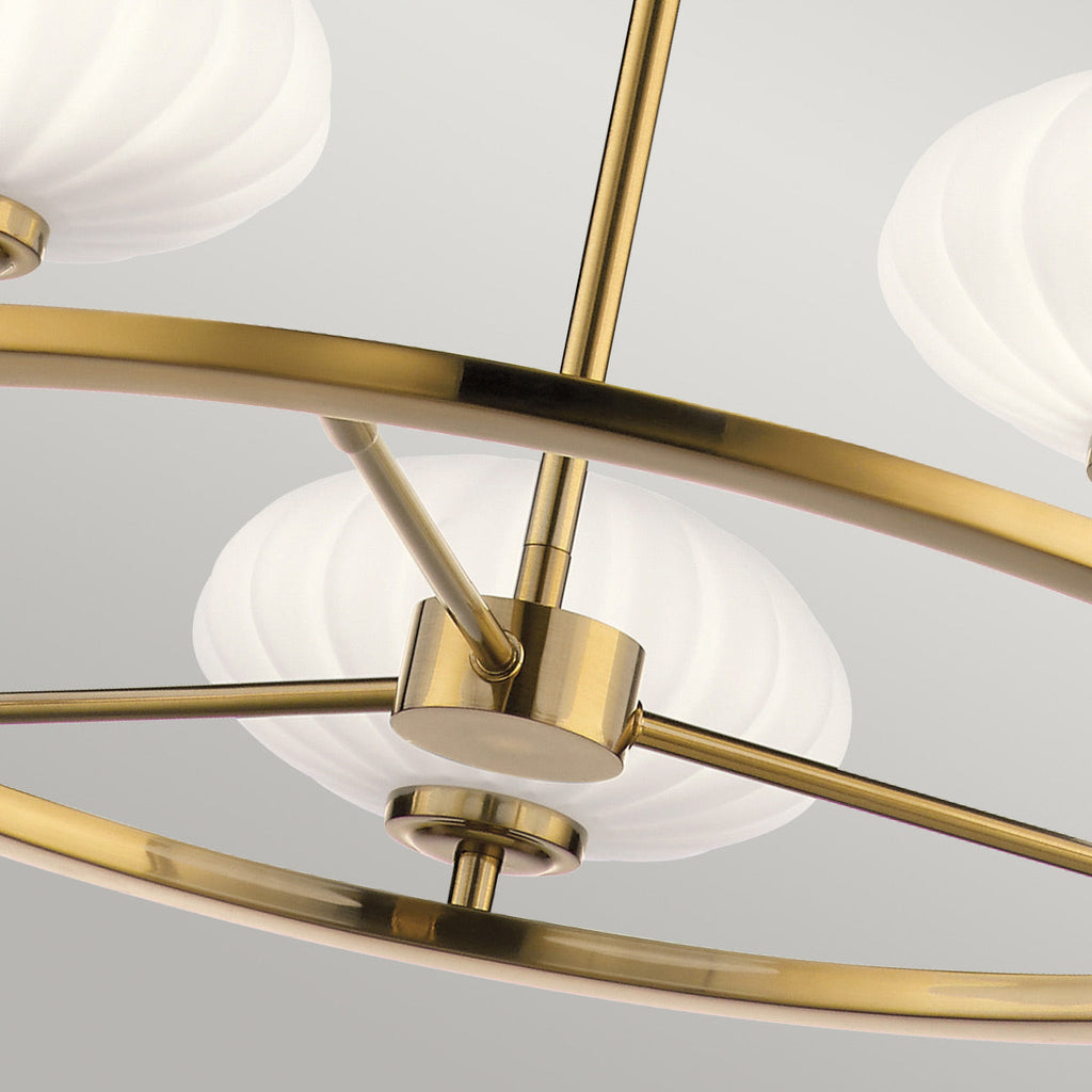 Pim 5 Light Chandelier  - Gold