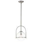 Somerset 1 Light Medium Pendant - Nickel