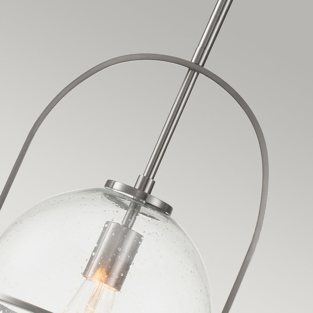 Somerset 1 Light Medium Pendant - Nickel
