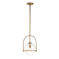 Somerset 1 Light Medium Pendant - Brass